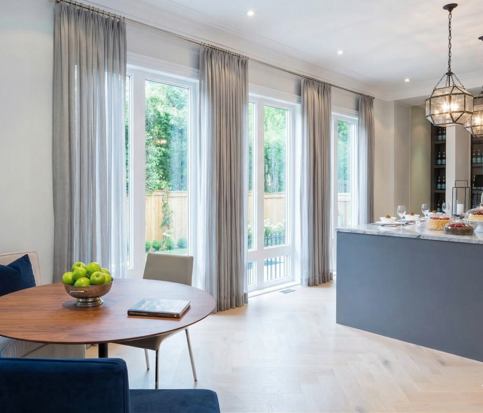 Custom window treatment design