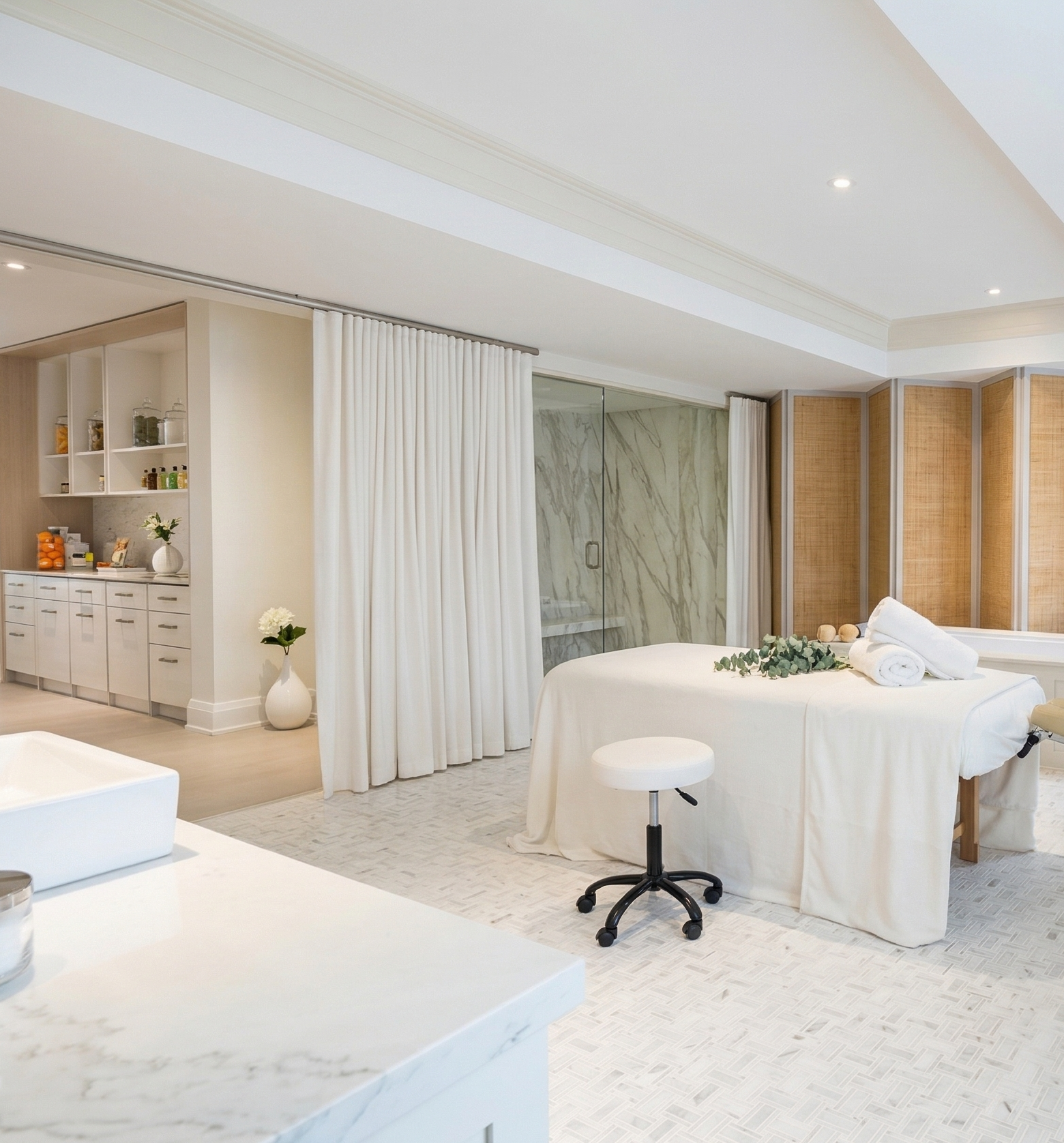 Custom window treatment design
