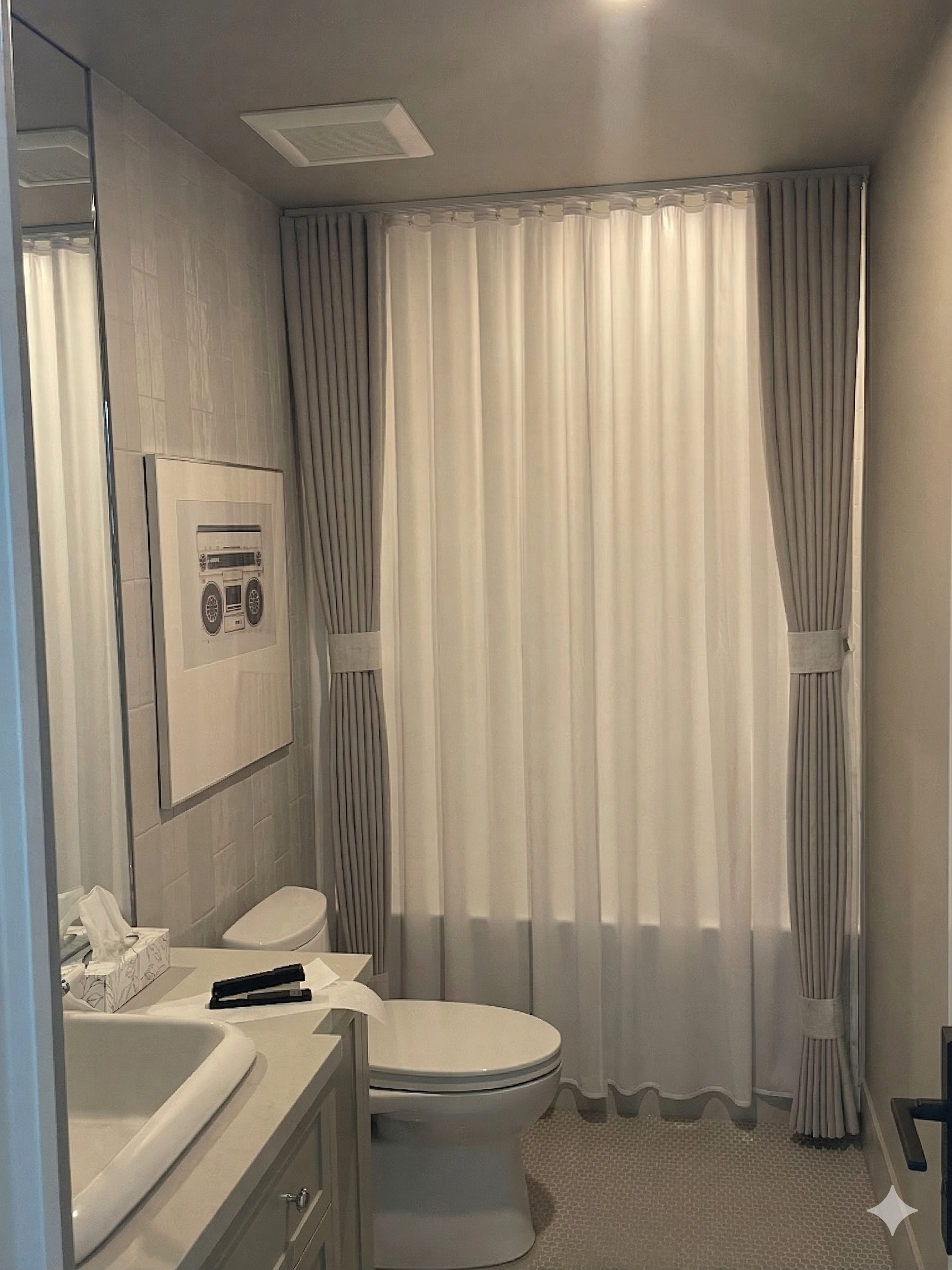 Custom window treatment design