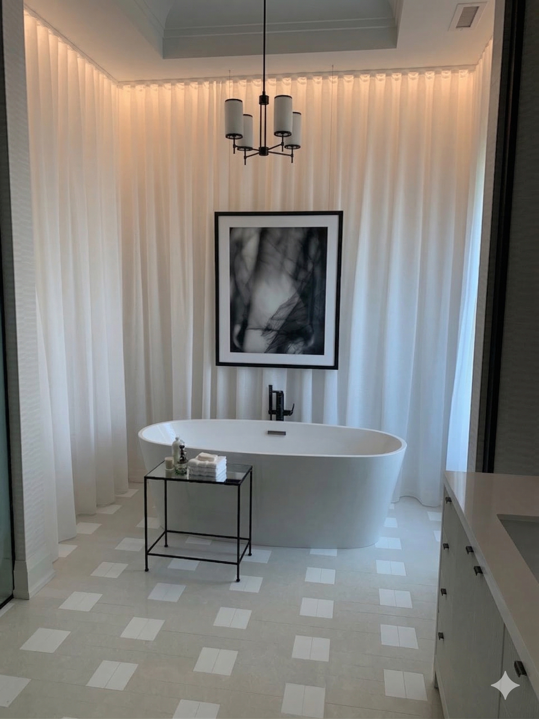 Custom window treatment design
