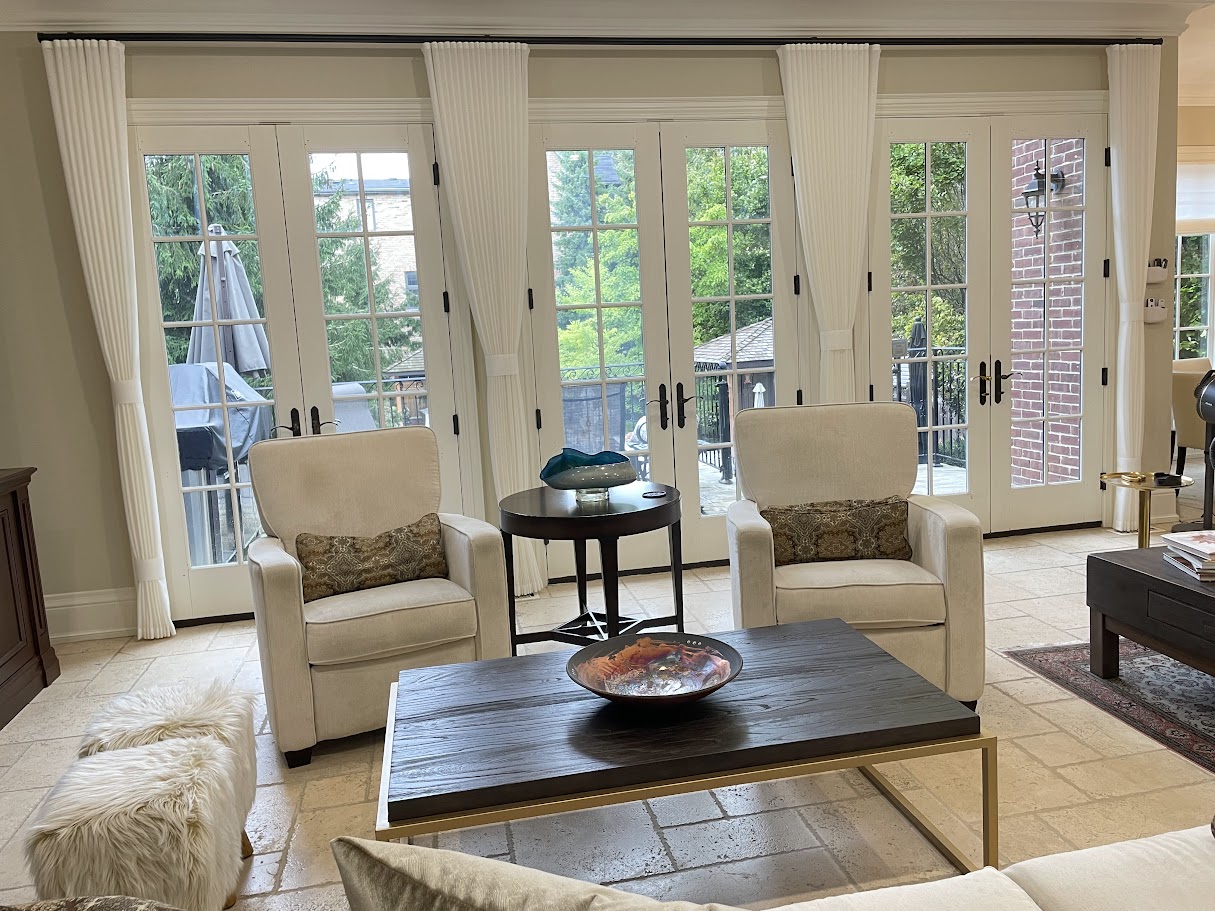 French door valances